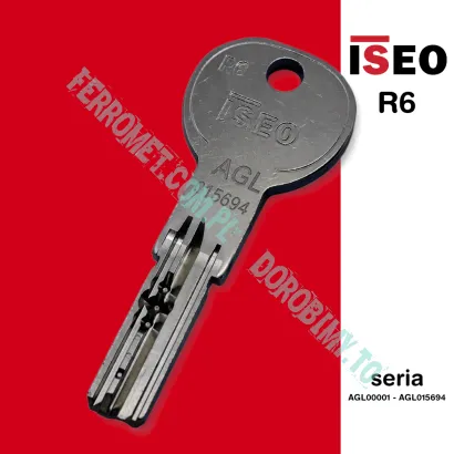Dorobienie klucza ISEO R6