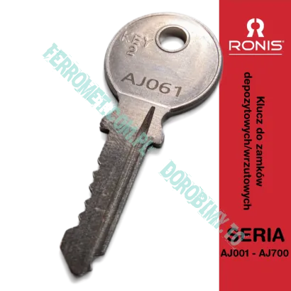 Dorobienie klucza RONIS AJ001 - AJ700