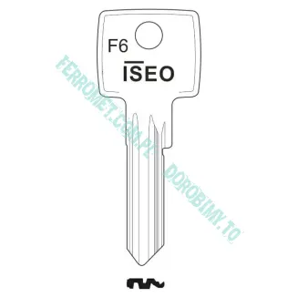 Dorobienie klucza ISEO F6 - 3